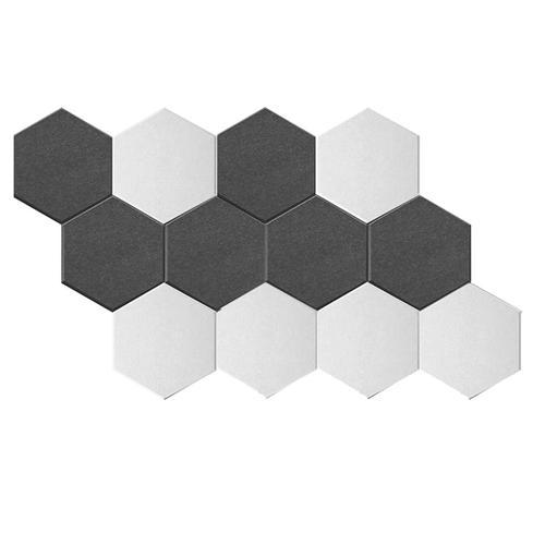 Paquet de 12 Panneaux Acoustiques Hexagonaux Panneaux de Mousse Ins... on Productcaster.