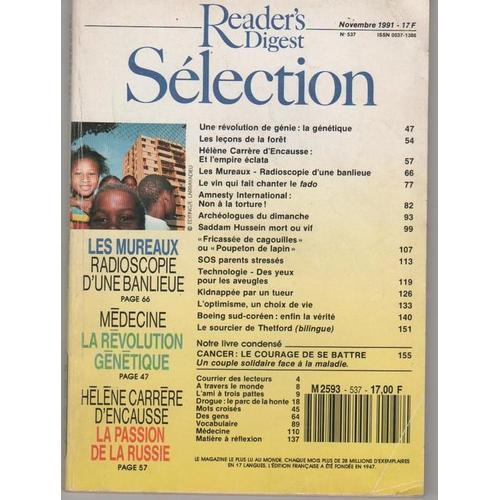 Selection Du Reader's Digest N° 537 on Productcaster.