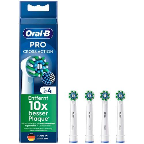 Tête de rechange Oral-B Pro Cross Action 4 Unités on Productcaster.