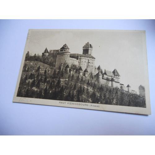 Dep 68 Haut Rhin Carte Ancienne En N/Bl (Marron) De 1938 Chateau De... on Productcaster.