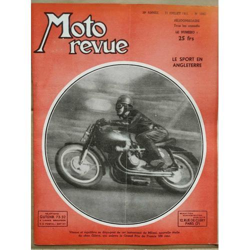 Moto Revue N 1042 Le Sport En Angleterre 21 Juillet 1951 on Productcaster.