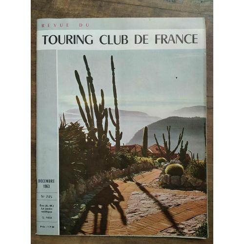 Revue Du Touring Club De France N745 Décembre 1963 on Productcaster.