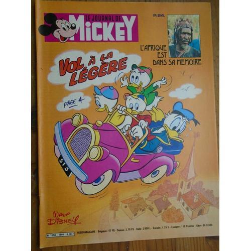 Le Journal De Mickey Hebdomadaire N 1601 on Productcaster.