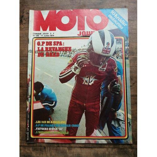 Moto Journal No 179 11 Juillet 1974 on Productcaster.