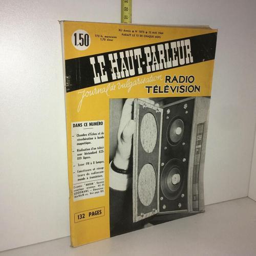 Le Haut Parleur No 1075 De Journal Vulgarisation Radio Television on Productcaster.