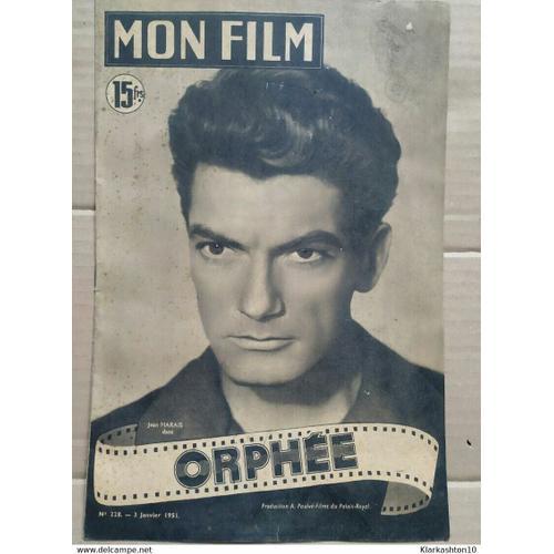 Mon Film N 228 Orphée 3 Janvier 1951 on Productcaster.