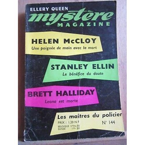 Mystère Magazine N144 Janvier 1960 Helen Mccloy Stanley Ellin Brett... on Productcaster.