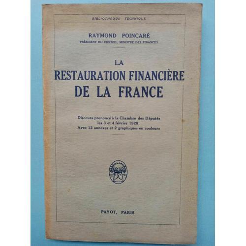 La Restauration Financière De La France Raymond Poincaré Payot on Productcaster.