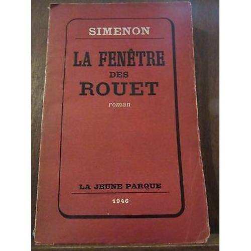 Simenon La Fenêtre Des Rouet La Jeune Parque on Productcaster.