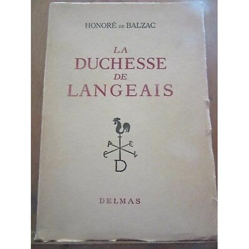 La Duchesse De Langeais on Productcaster.