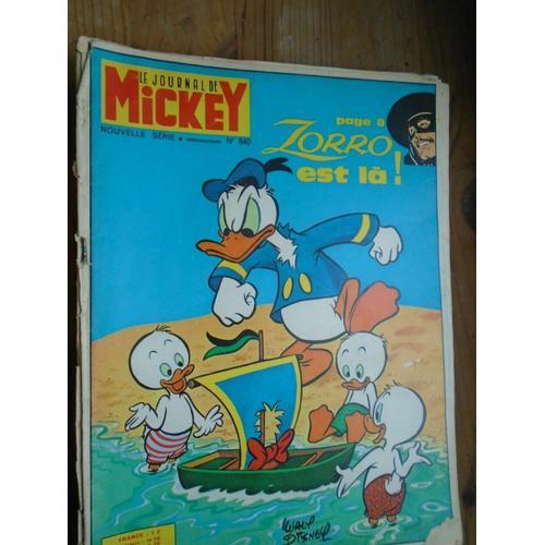 Le Journal De Mickey Hebdomadaire N 840 on Productcaster.