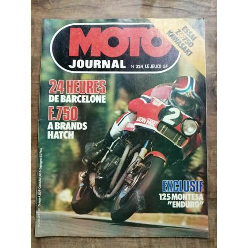 Moto Journal No 324 14 Juillet 1977 on Productcaster.