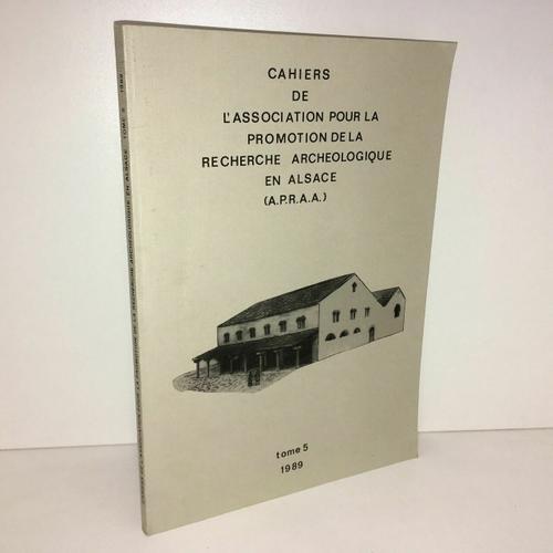 Cahiers De L'association Pour La Recherche Archéologique En Alsace on Productcaster.