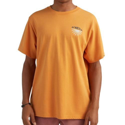 T-Shirt Orange Homme O'neill Albor on Productcaster.