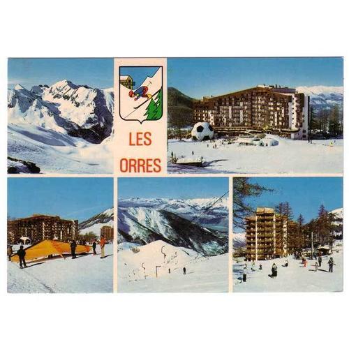 Cpm - Les Orres - Vues Sur La Station Et Pistes De Ski - N° G 1943 on Productcaster.