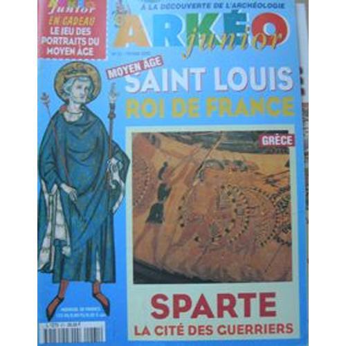 Arkeo Junior N°61 - Saint Louis Roi De France - Sparte La Cite Des ... on Productcaster.