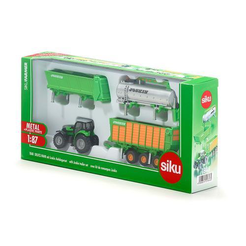 Sikufarmer Deutz-Fahr Avec Kit De Remorques Joskin on Productcaster.