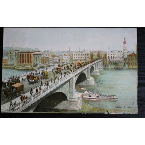 Carte Postale Affranchie : Pont De Londres on Productcaster.