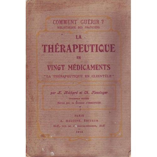 La Therapeutique En Vingt Medicaments on Productcaster.