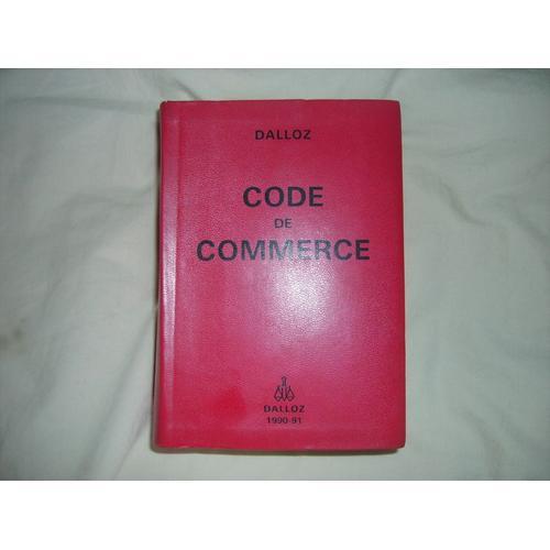 Code De Commerce, 1990-1991 on Productcaster.