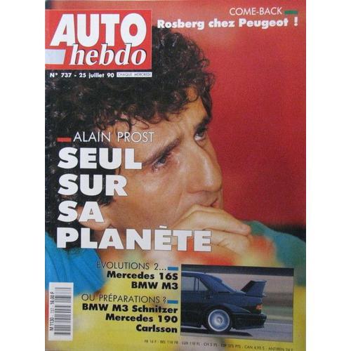 Auto-Hebdo N° 737 : Prost Seul Sur Sa Planète on Productcaster.