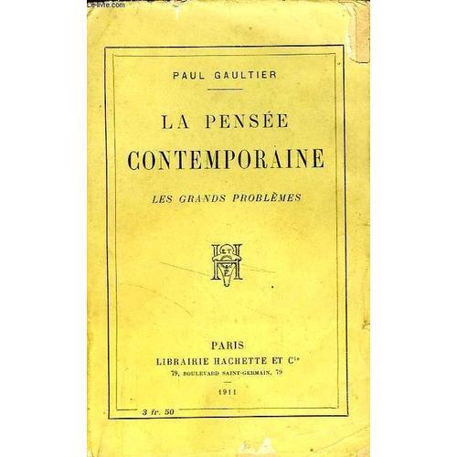 La Pensee Contemporaine, Les Grands Problemes on Productcaster.