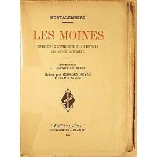 Les Moines (Extraits De L'introduction À L'histoire Des Moines D'oc... on Productcaster.