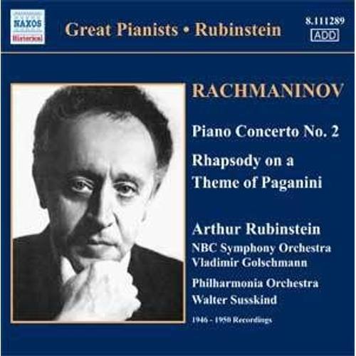 Serge Rachmaninov : Arthur Rubinstein, Piano on Productcaster.