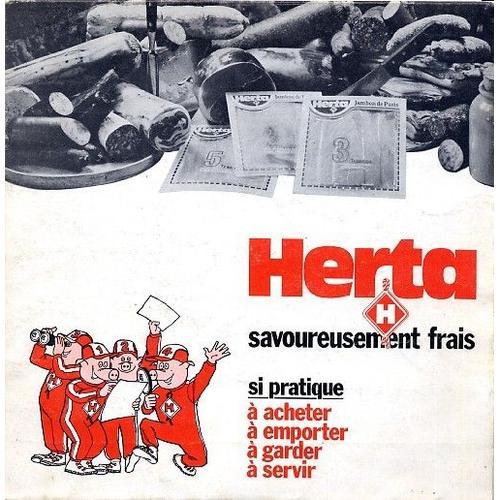 Herta - Savoureusement Frais - 5 Disques Vinyles Souples. on Productcaster.