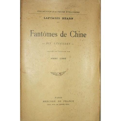 Fantômes De Chine - Six Légendes on Productcaster.