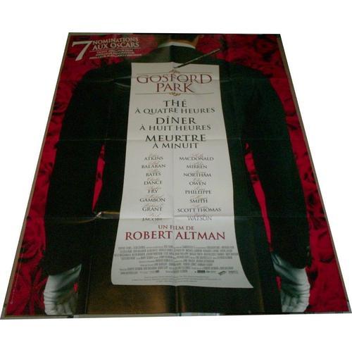 Gosford Park De Robert Altman / Affiche De Cinéma / Format 120/160 on Productcaster.