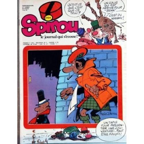 Spirou N° 2104 Du 10/08/1978 on Productcaster.