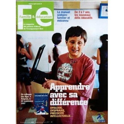 Famille Et Education N° 468 Du 01/09/2007 on Productcaster.