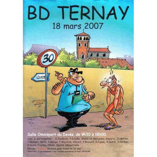 Programme Jenfevre Pour Festival Bd Ternay 2007 on Productcaster.