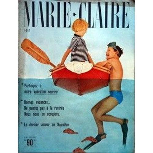 Marie Claire N° 58 Du 01/08/1959 on Productcaster.