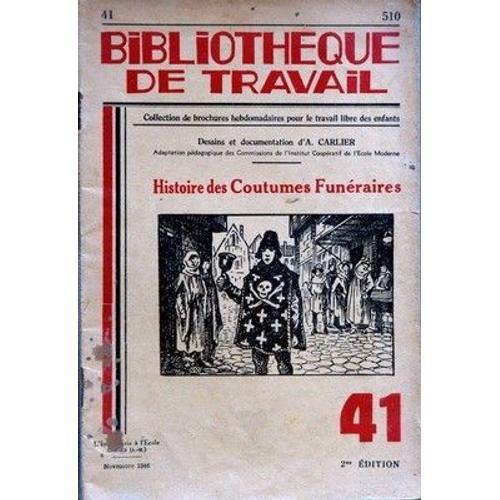 Bibliotheque De Travail N° 41 Du 01/11/1946 on Productcaster.