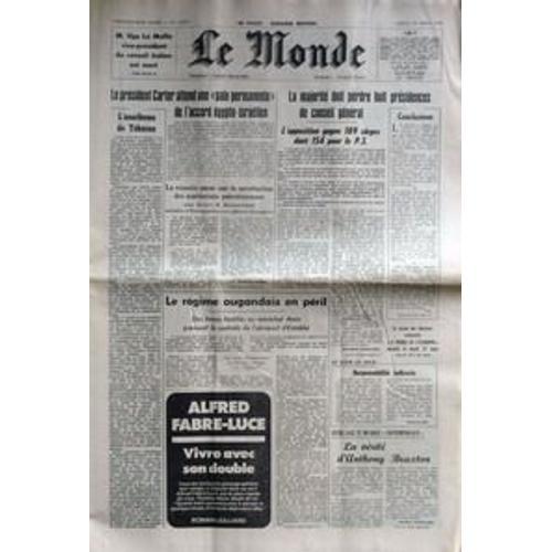 Monde (Le) N° 10623 Du 27/03/1979 on Productcaster.