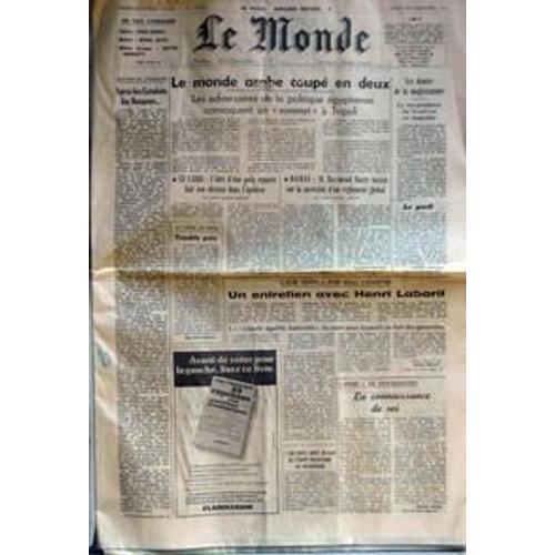 Monde (Le) N° 10212 Du 29/11/1977 on Productcaster.