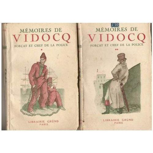 Memoires De Vodocq, Forçat Et Chef De La Police, 2 Tomes. on Productcaster.