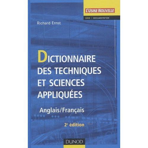 Dictionnaire Des Techniques Et Sciences Appliquées - Anglais/Français on Productcaster.