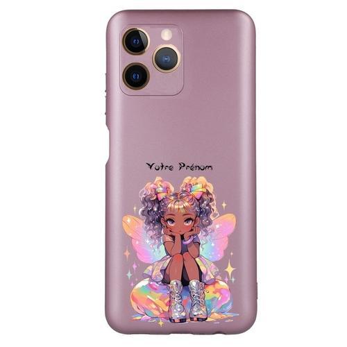 Coque Tpu Effet Metallique Rose Pour Iphone 11 Fee Style Anime Japa... on Productcaster.