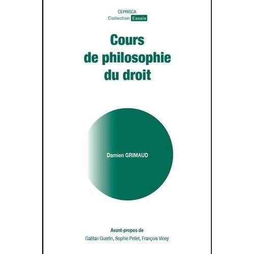 Cours De Philosophie Du Droit on Productcaster.