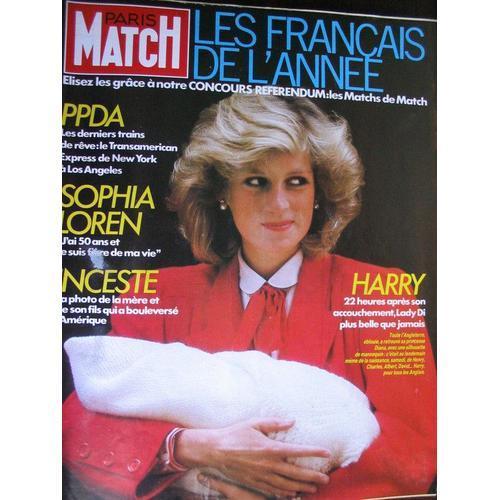 Paris Match N° 1844 Du 28 Septembre 1984 N° 1844 : Harry Et Lady D... on Productcaster.