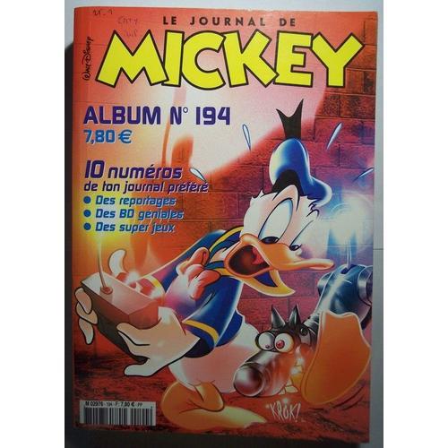 Le Journal De Mickey Album N° 194 : 10 Numéros Du N°2541 Au 2574 on Productcaster.