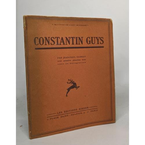 Constantin Guys on Productcaster.