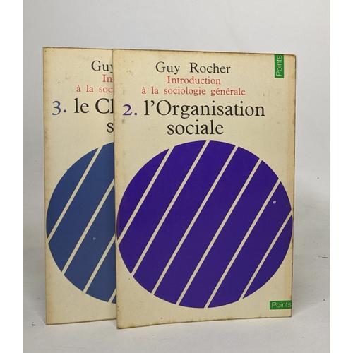 Introduction À La Sociologie Générale; Tomes Ii: L'organisation Soc... on Productcaster.