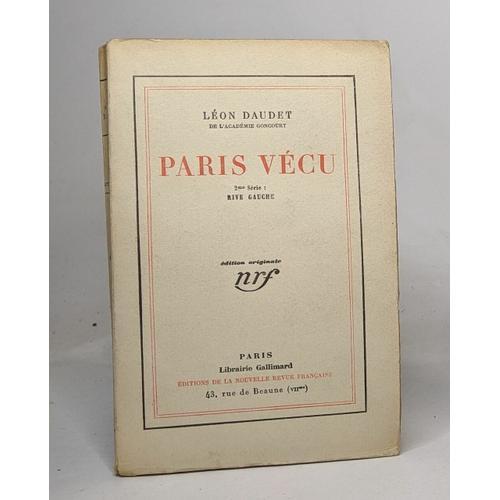 Paris Vécu on Productcaster.