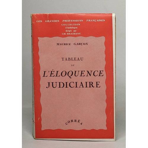 Tableau De L'éloquence Judiciaire on Productcaster.