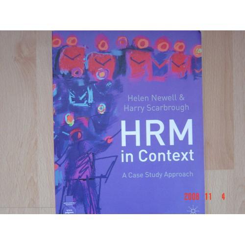 Human Resource Management In Context: A Case Study Approach on Productcaster.