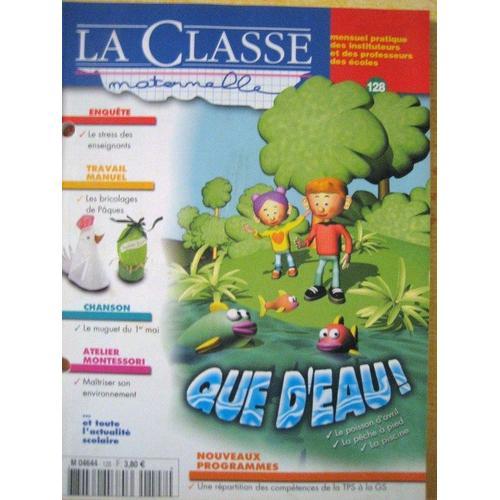 La Classe Maternelle N° 128 : Que D'eau ! on Productcaster.